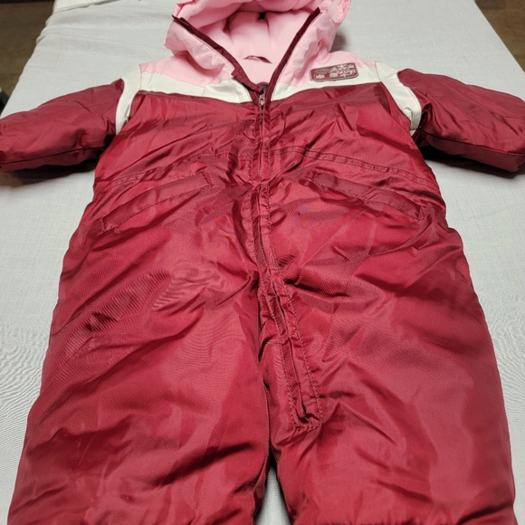 FUBU The Collection Ski Snow Suit With Hood Kids Youth Size 12M - Picture 2 of 10